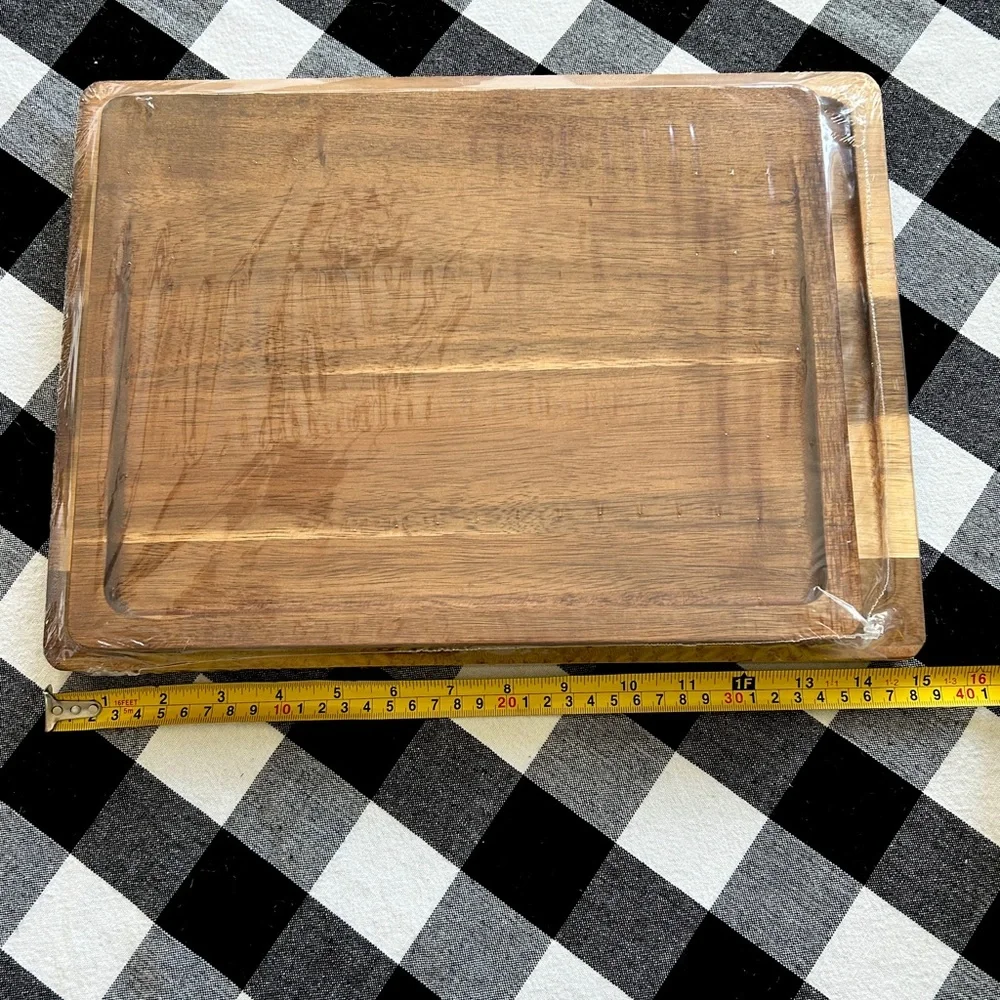 Acacia Wood Cutting Board Set, NWT